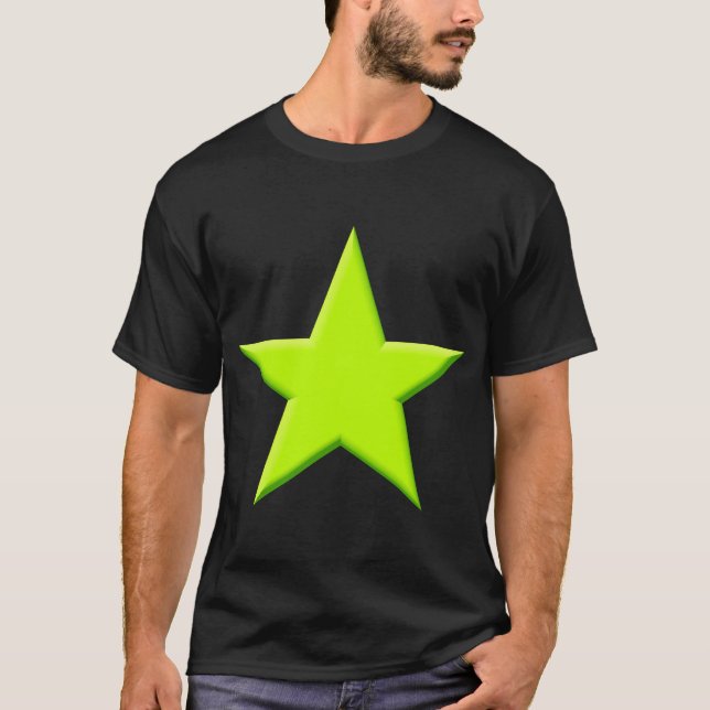 Camiseta Estrela - Chartreuse (Frente)