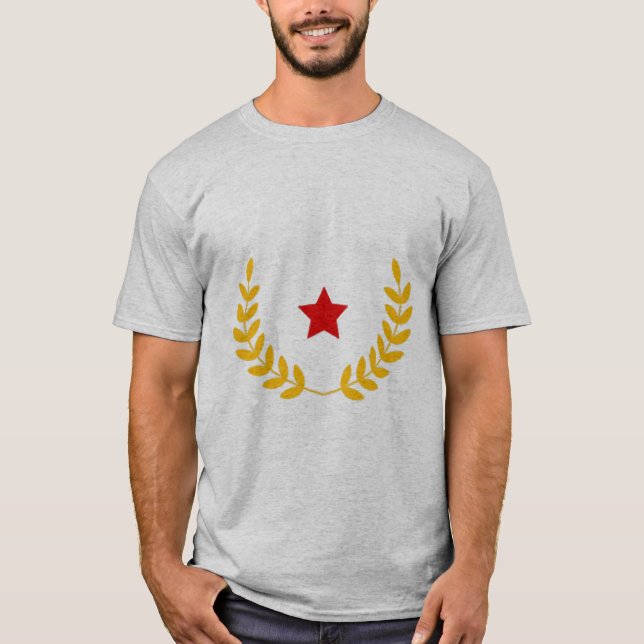 Camiseta estrela da cerveja (Frente)