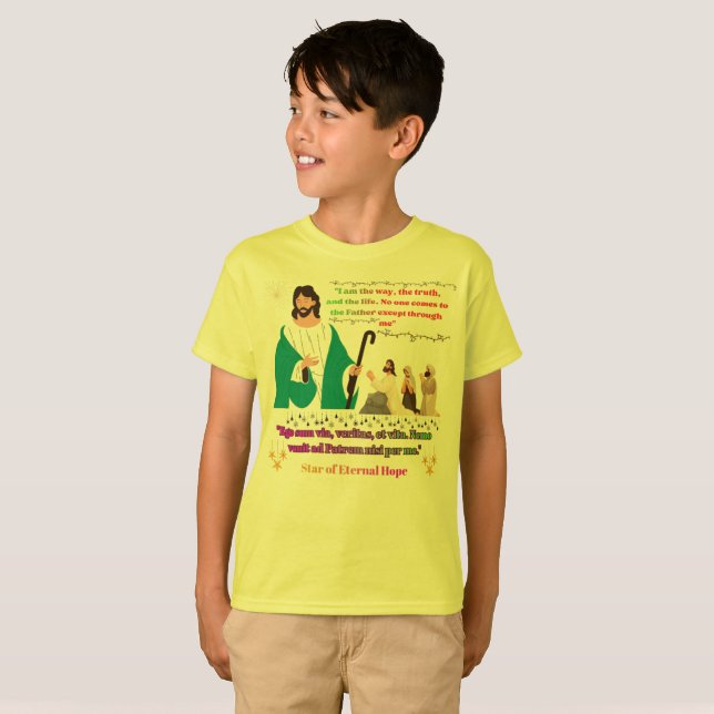 Camiseta Estrela da Esperança Eterna (Frente Completa)