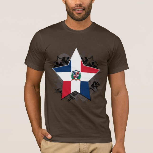 Camiseta Estrela da República Dominicana (Frente)