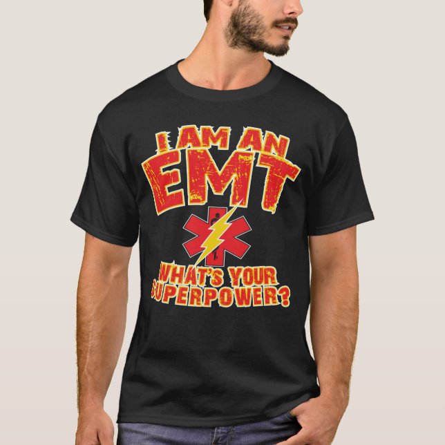 Camiseta Estrela da Vida EMT (Frente)