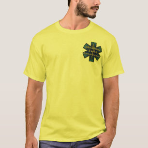 Camiseta Estrela da vida - primeiro que responde médico