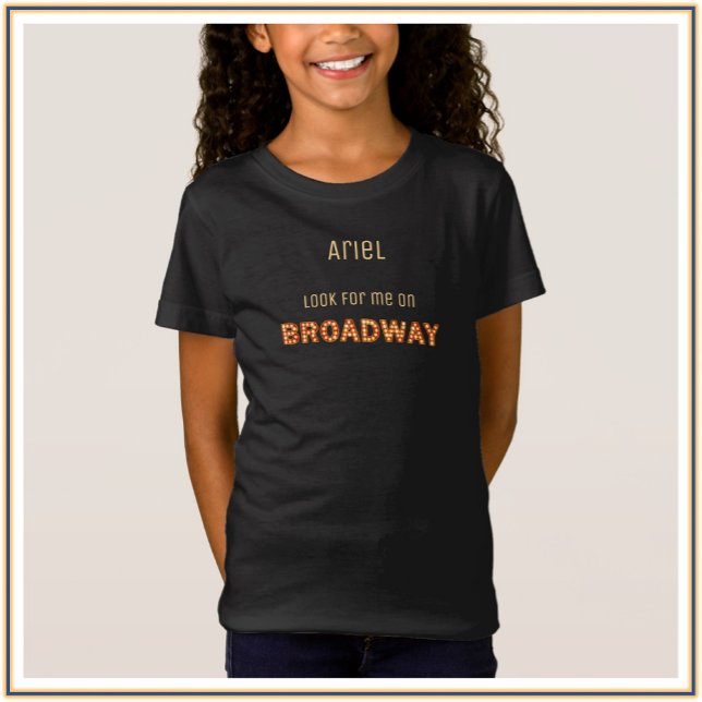 Camiseta Estrela de Ascensão da Broadway (Criador carregado)