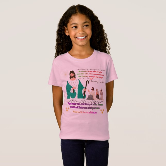 Camiseta Estrela de Esperança Eterna (Frente Completa)