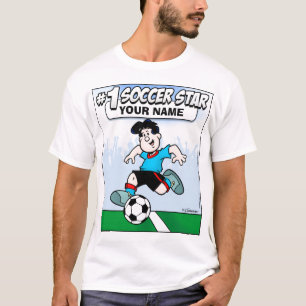 Camiseta Estrela de futebol