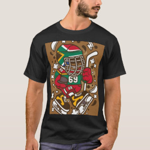 Camiseta Estrela de Hóquei do Futuro - Teto de Criança de H