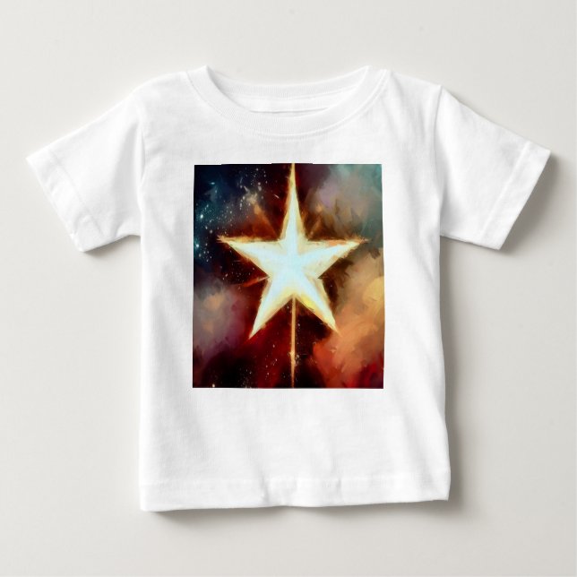 Camiseta Estrela de Natal 1 (Frente)
