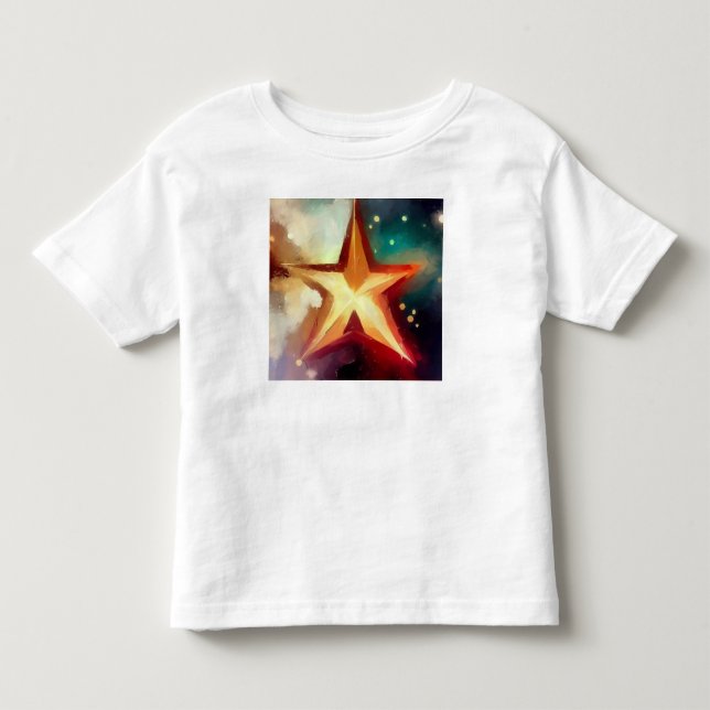 Camiseta Estrela de Natal 3 (Frente)