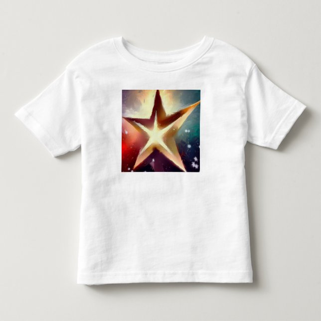 Camiseta Estrela de Natal 4 (Frente)