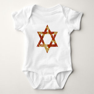 Camiseta estrela de pizza de david