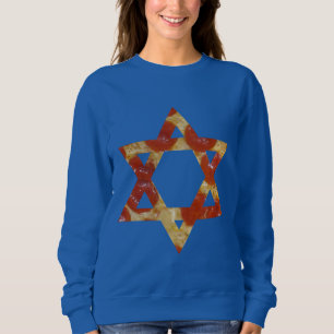 Camiseta estrela de pizza de david