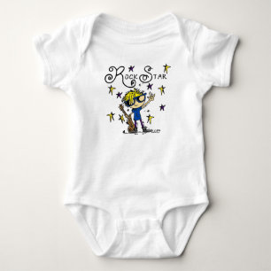 Camiseta Estrela de Rock Loura