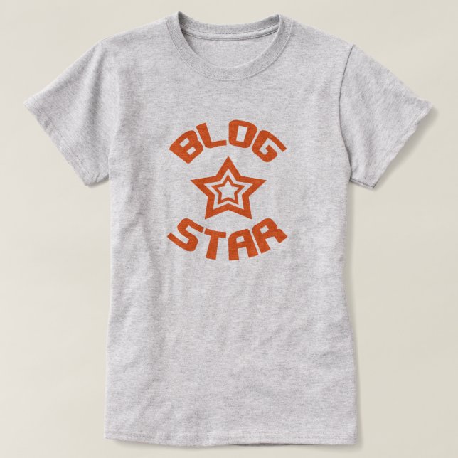 Camiseta Estrela do blog (Frente do Design)