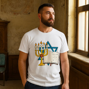 Camiseta Estrela do Camisa-T do David Religião Mens