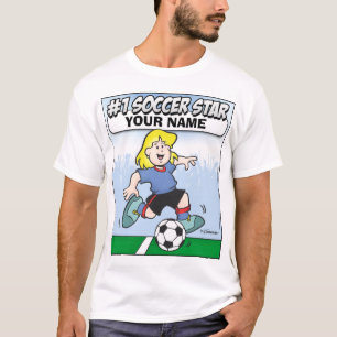 Camiseta Estrela do Futebol