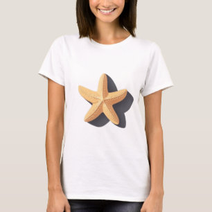 Camiseta Estrela-do-mar e sua Sombra