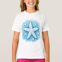 Estrela-do-mar em Azul