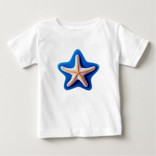 Camiseta Estrela-do-mar em Silhueta de Estrela