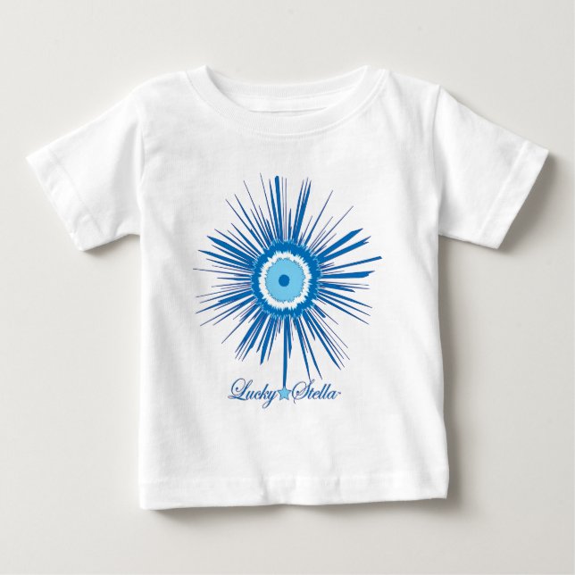Camiseta estrela do olho sortudo 1 (Frente)