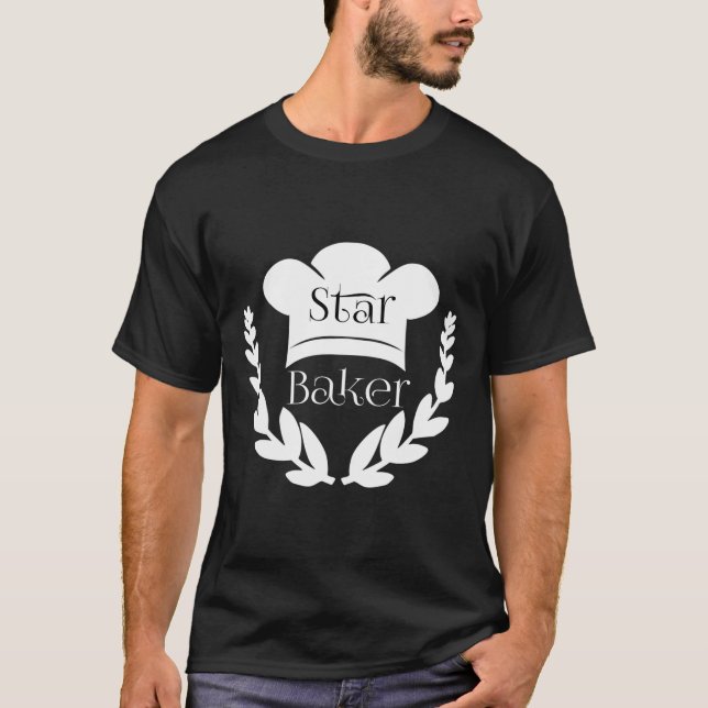 Camiseta Estrela do Padeiro Chef Padeiro (Frente)