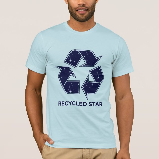 Camiseta Estrela do reciclado (Frente)