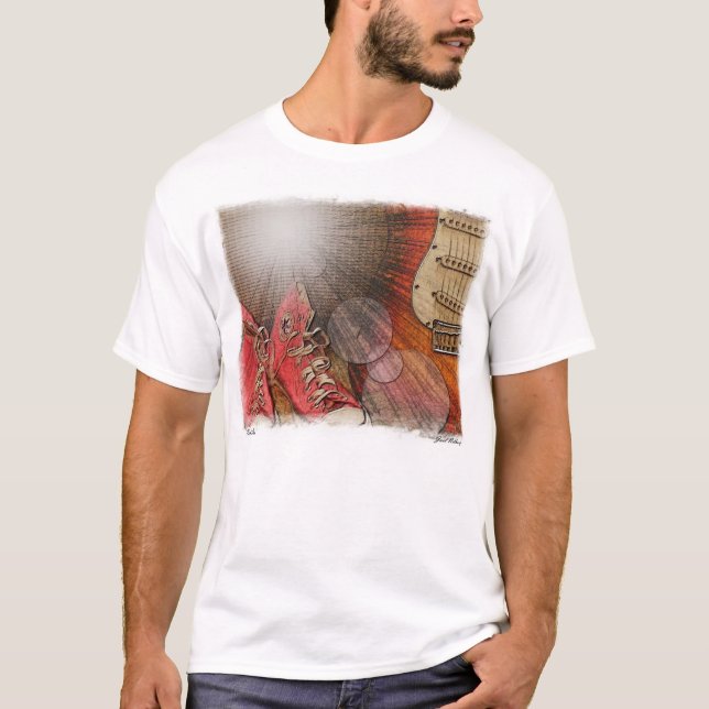 Camiseta Estrela do rock (Frente)