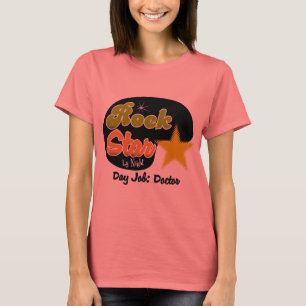 Camiseta Estrela do rock em a noite - doutor do trabalho do