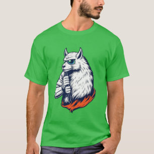 Camiseta Estrela do Rock Llama Legal