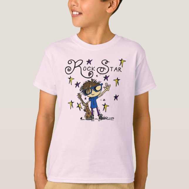 Camiseta Estrela do rock triguenha (Frente)