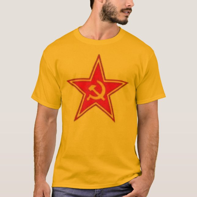 Camiseta estrela do russo (Frente)