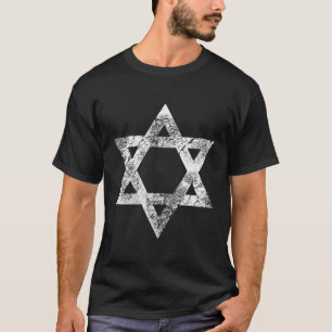 Camiseta Estrela do Símbolo Judaísmo Judaico David Hebraico