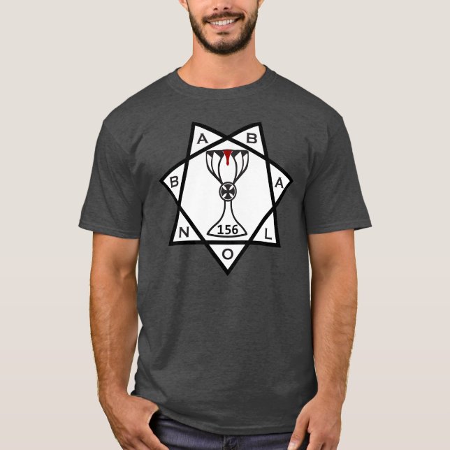 Camiseta Estrela do Tshirt do logotipo de Babalon (Frente)