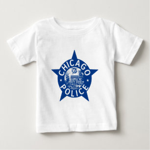 Camiseta ESTRELA do VINTAGE da polícia de Chicago