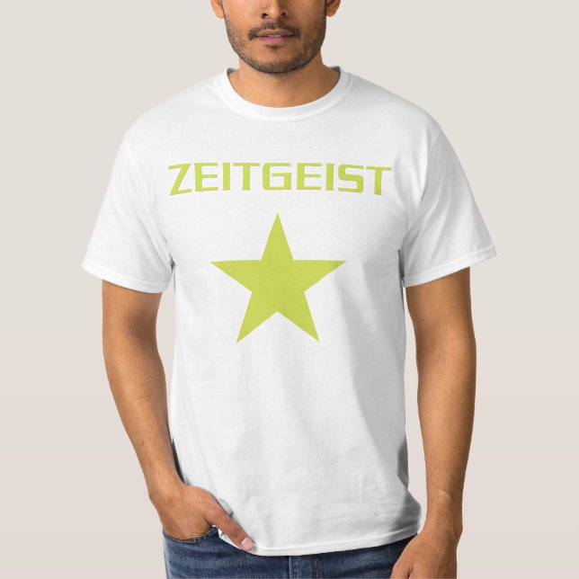 Camiseta Estrela do zeitgeist (Frente)