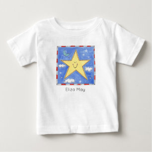 Camiseta Estrela Feliz Personalizada