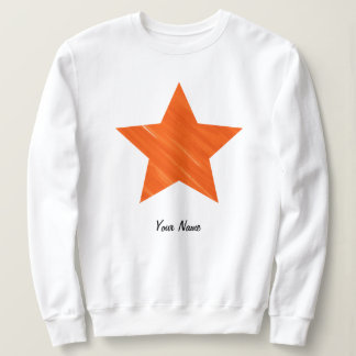 Camiseta Estrela Laranja Mínima Legal Anestésica Personaliz