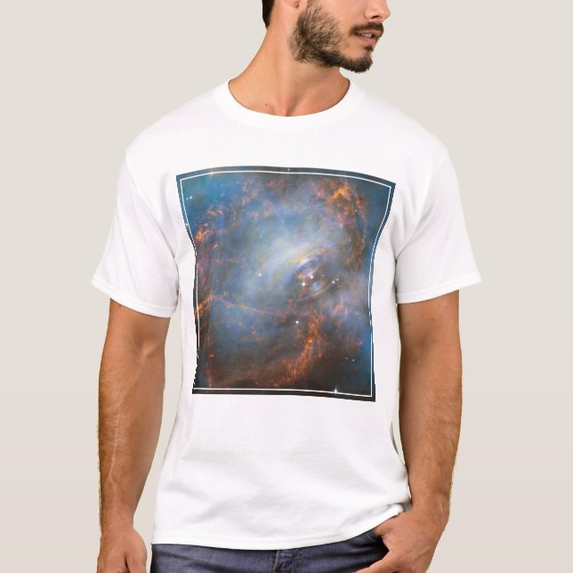 Camiseta Estrela Neutrônica Central Na Nebulosa Do Carangue (Frente)