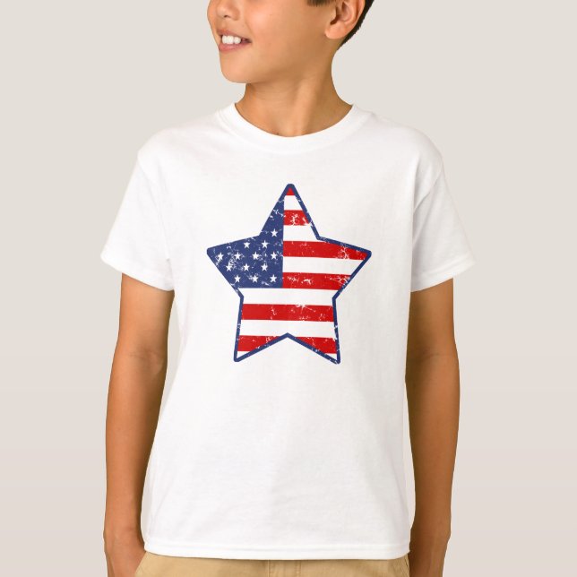 Camiseta Estrela Patriótica (Frente)