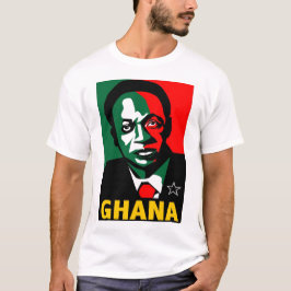 CAMISETA ESTRELA PRETA DE KWAME NKRUMAH-