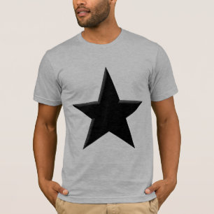 Camiseta Estrela - Preto