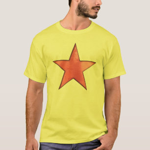 Camiseta estrela vermelha