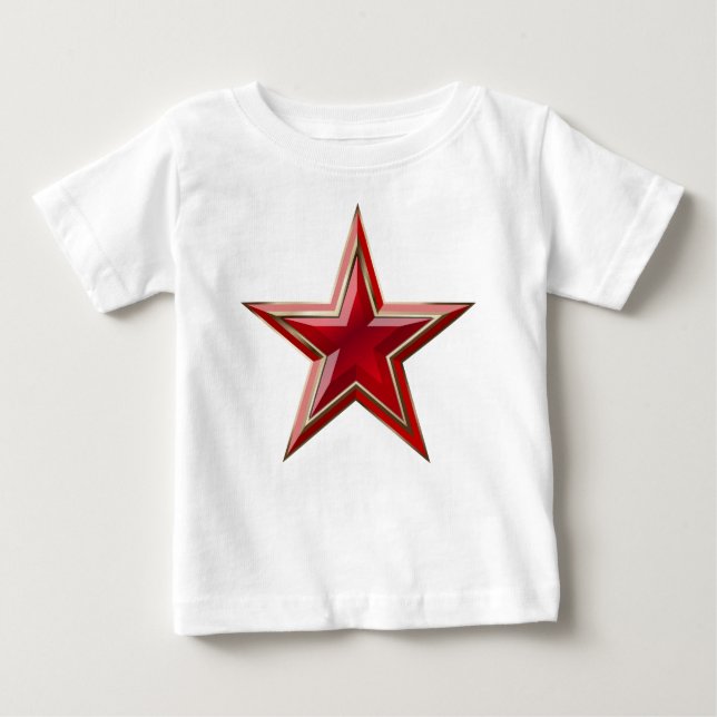 Camiseta Estrela Vermelha (Frente)