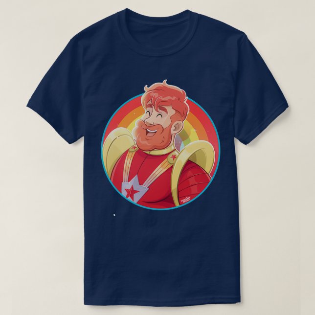 Camiseta Estrela vermelha (Frente do Design)