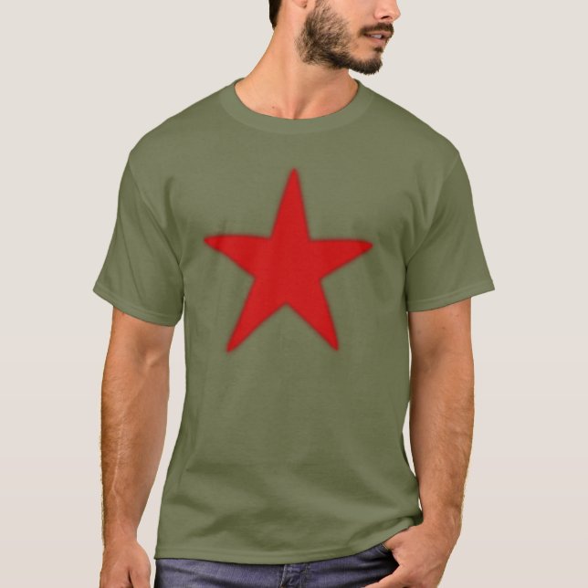 Camiseta Estrela vermelha (Frente)