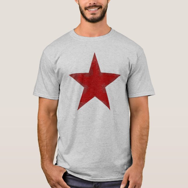 Camiseta Estrela vermelha (Frente)