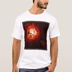 Camiseta Estrela Vermelha Anã Orbitada Por Um Exoplaneta Hi