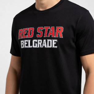 Camiseta Estrela Vermelha Belgrado Crveno Beli 
