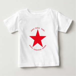 Camiseta Estrela vermelha Zapatista