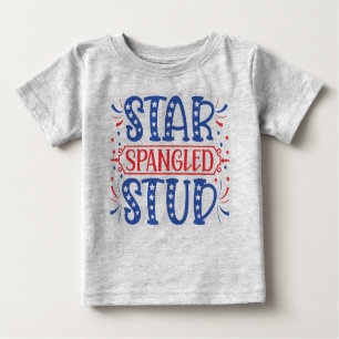 Camiseta Estrelado com Espingarda Estelar