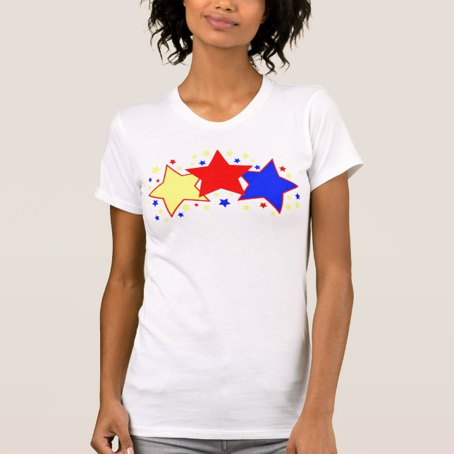 Camiseta estrelas (Frente)
